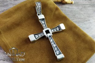 Срібний хрест Домініка Торетто (Вин Дизеля з Форсажа), фото