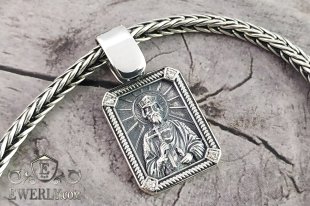 Ланцюжок "Колос" з ладанкою "Князь Володимир", фото