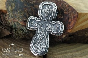 Великий чоловічий хрест без розп'яття, фото